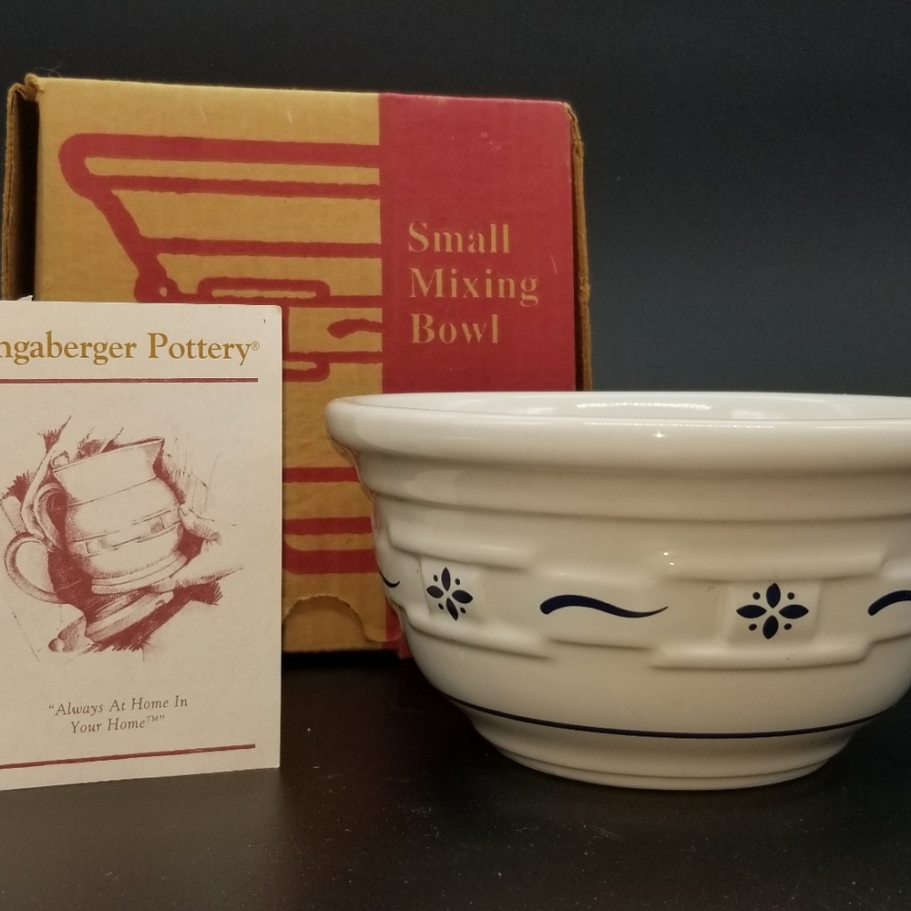 Longaberger small mixing bowl
